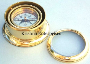 Nautical Brass Compass Manufacturer Supplier Wholesale Exporter Importer Buyer Trader Retailer in Roorkee Uttarakhand India